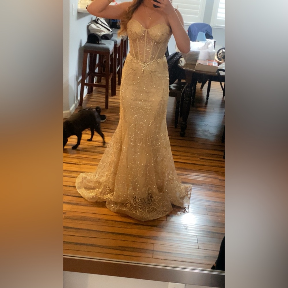 Gold Prom Dress